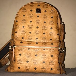*Repost. MCM Stark Side Studded Backpack Medium
